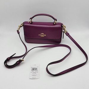 Coach Mini Josie Top Handle Crossbody CE630 Dark Magenta